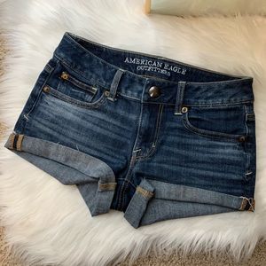 American Eagle Shortie Shorts